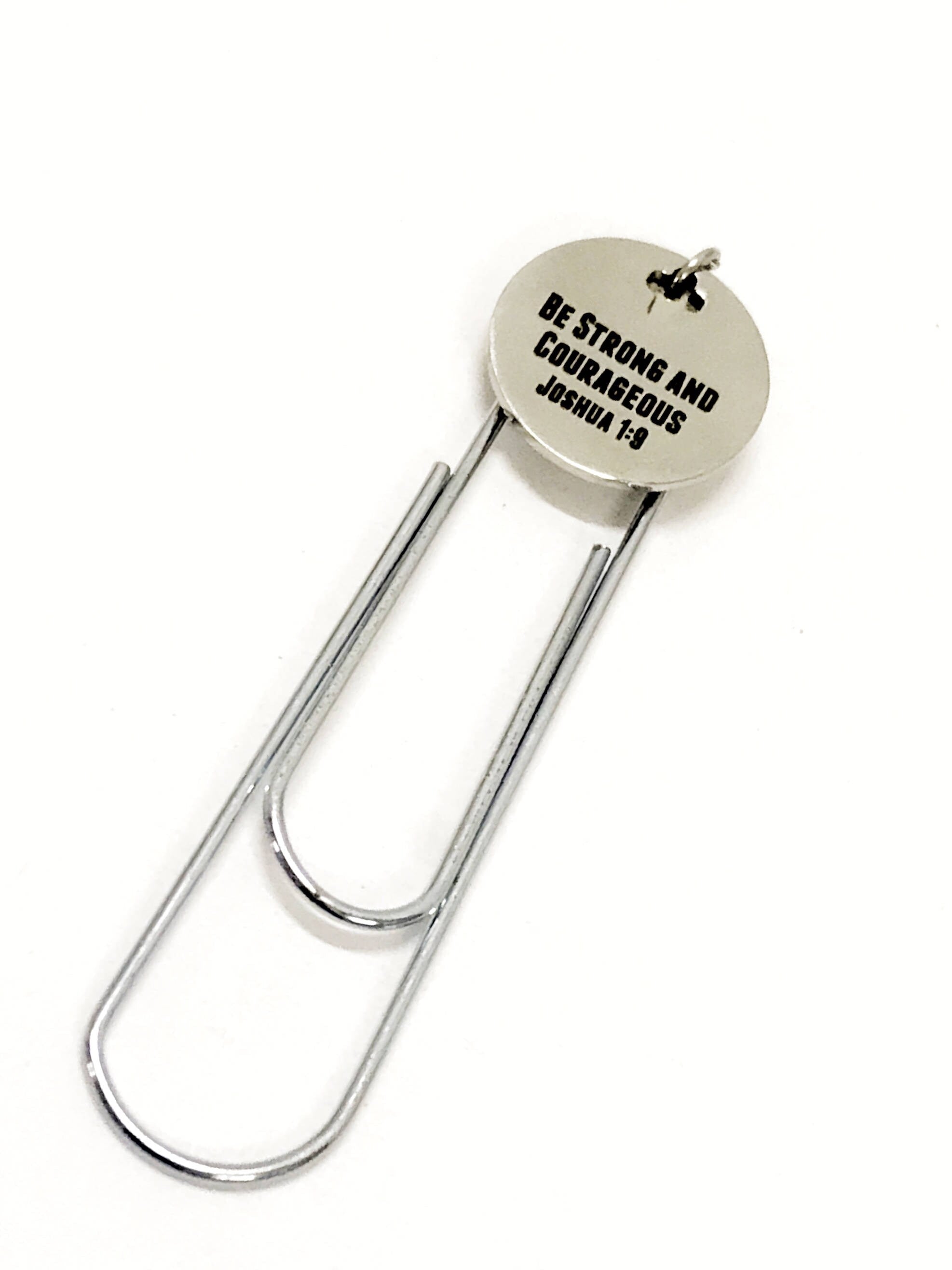"Be Strong & Courageous" Joshua 1:9 – Christian Planner Bookmark Gift