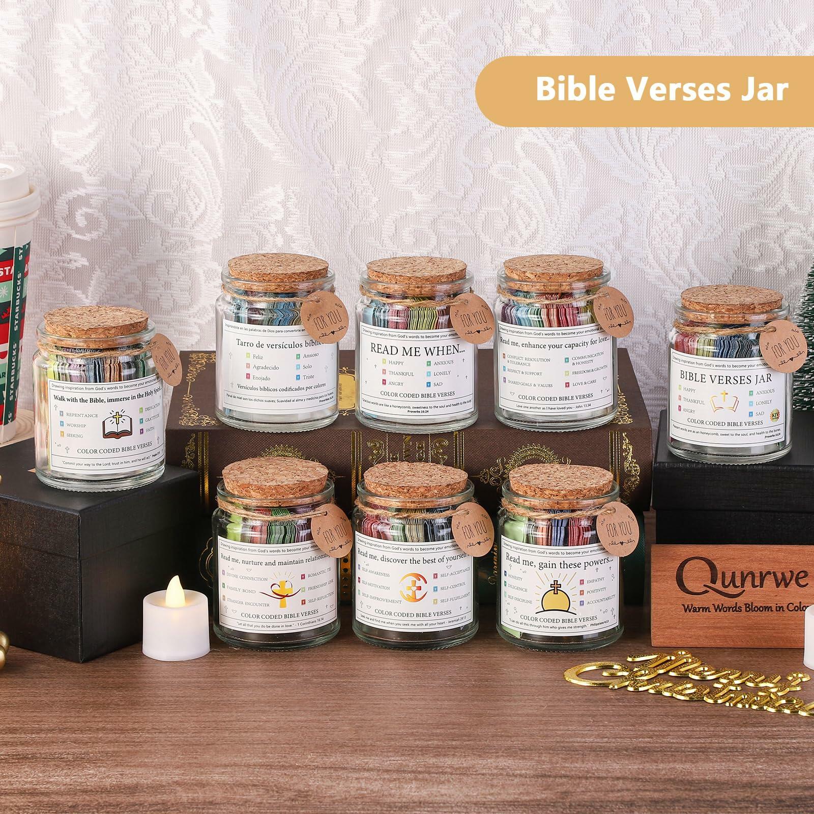 Bible Verse Jar – 90 Scripture Cards for Faith, Healing & Growth
